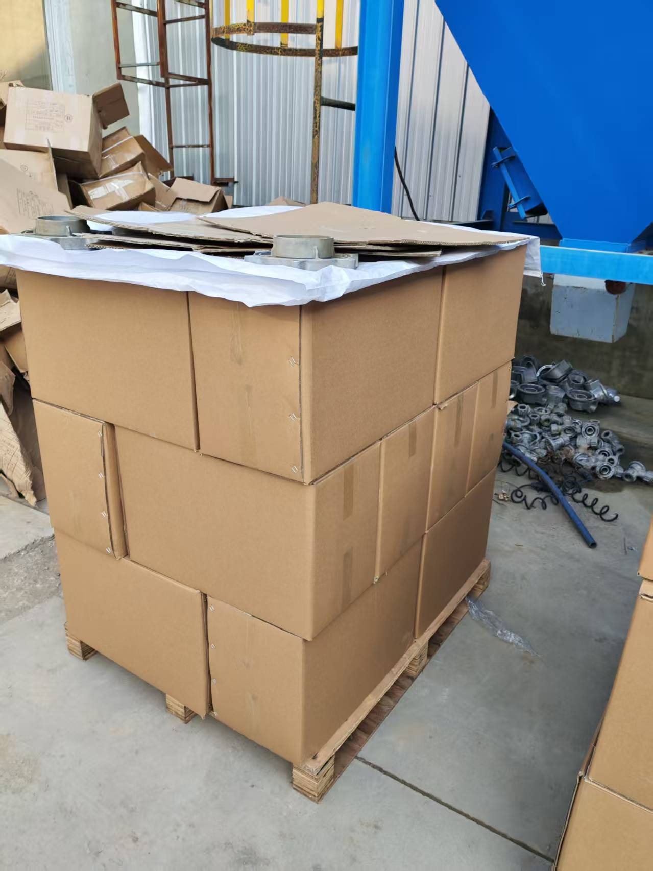 1200 pulskleppen verzonden naar klant in Oezbekistan in 20 dagen