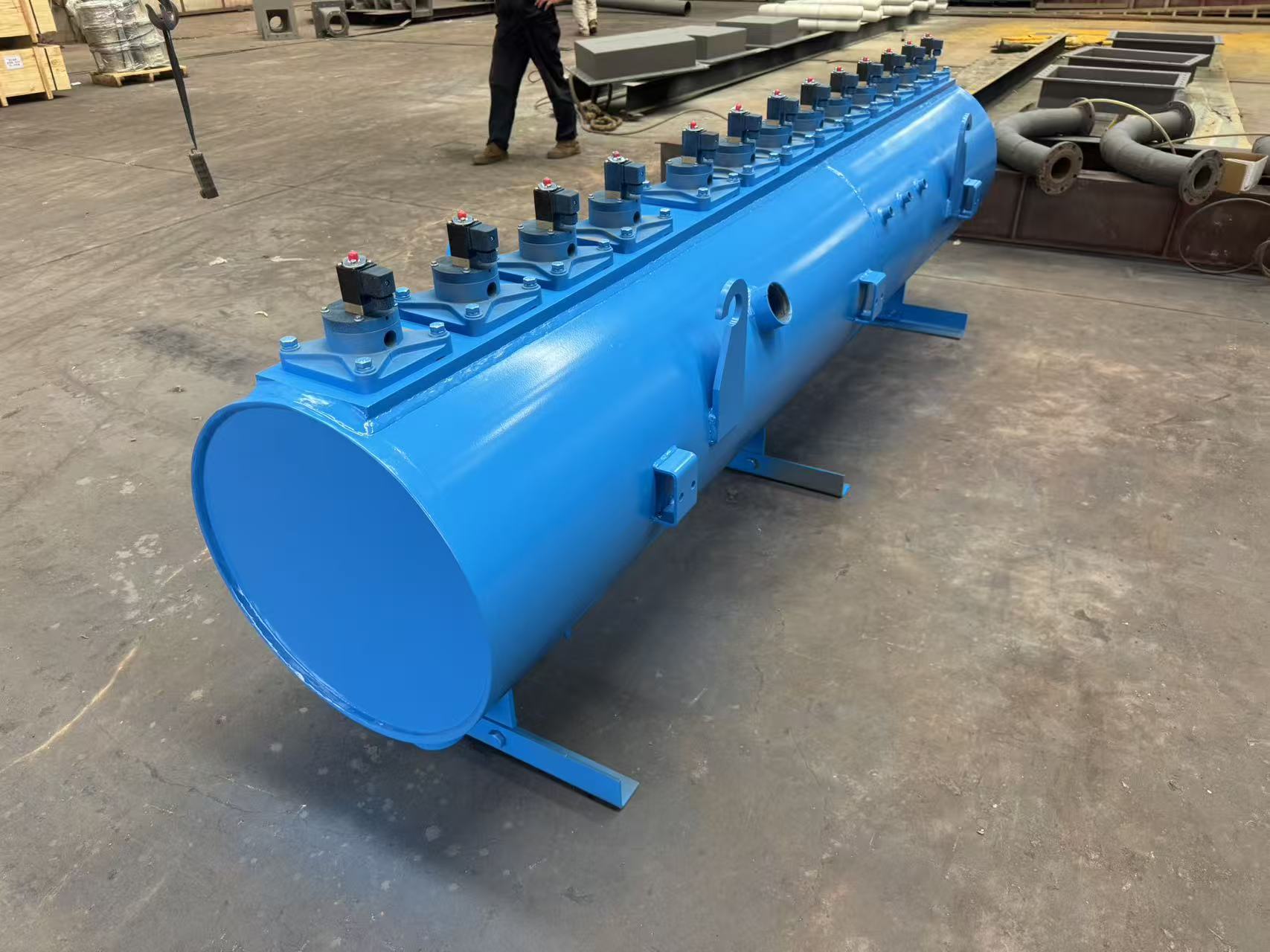 Aangepaste luchttank voor Alstom Optipow 135 pulsventiel