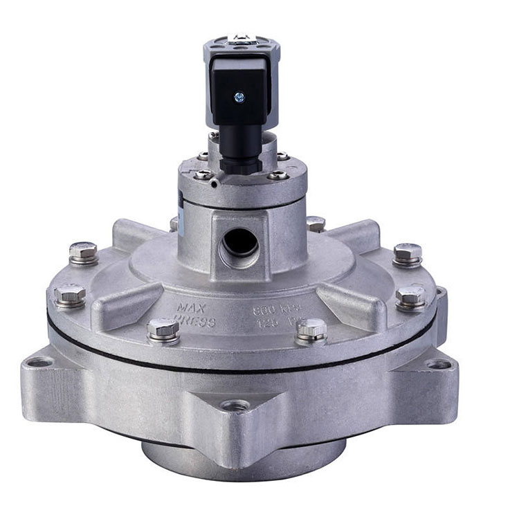 Dubbel diafragma ingebed solenoïde pulsventiel