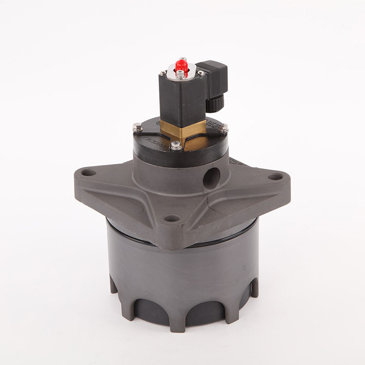Zuiger pulsstof filter reinigingsklep